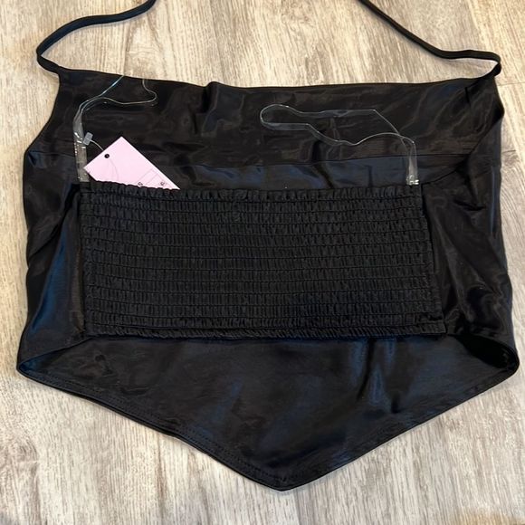 Womens satin cowl neck scarf tank top size XS NWT! - Picture 9 of 9